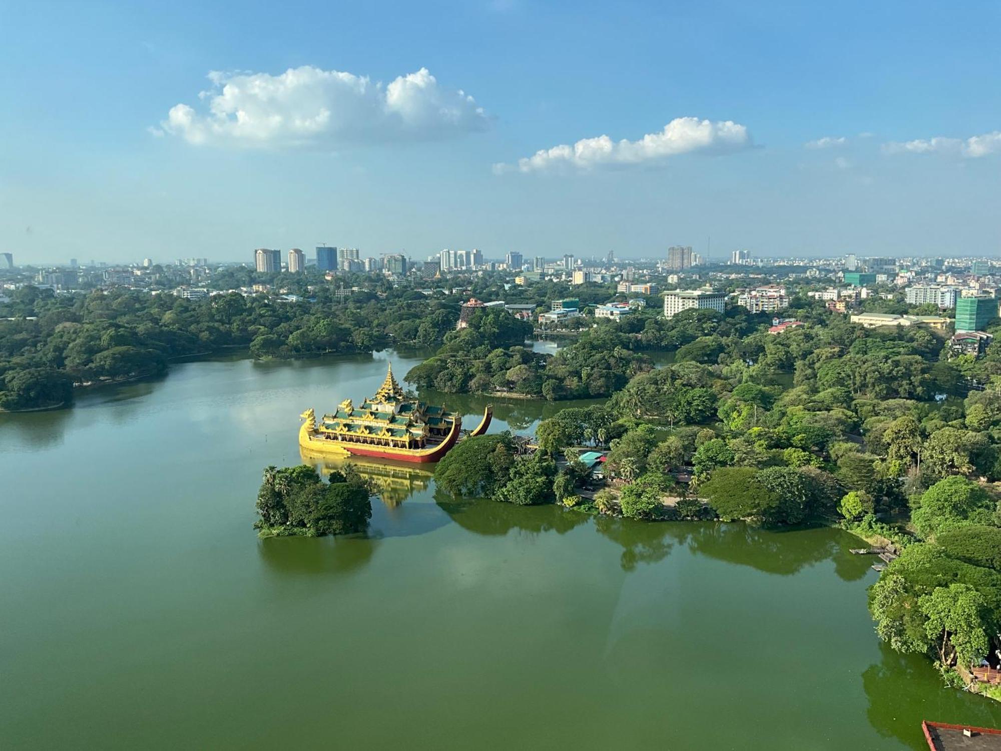 Kantharyar Serviced Apartment Янгон Экстерьер фото