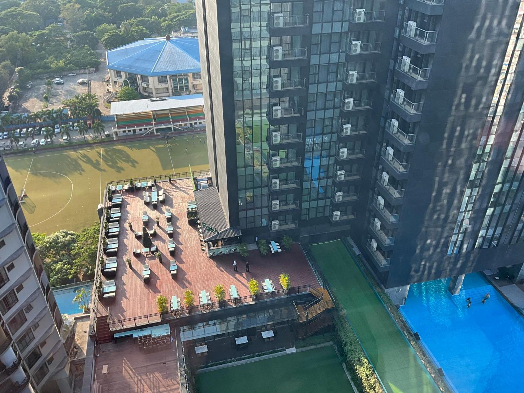 Kantharyar Serviced Apartment Янгон Экстерьер фото