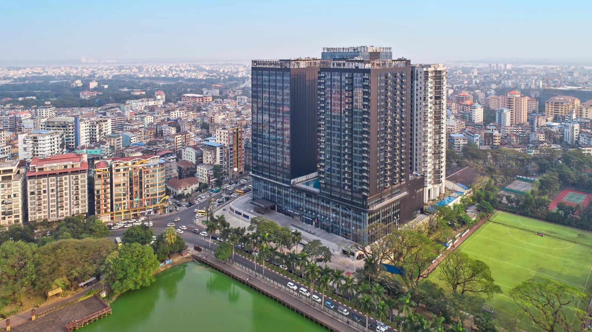 Kantharyar Serviced Apartment Янгон Экстерьер фото